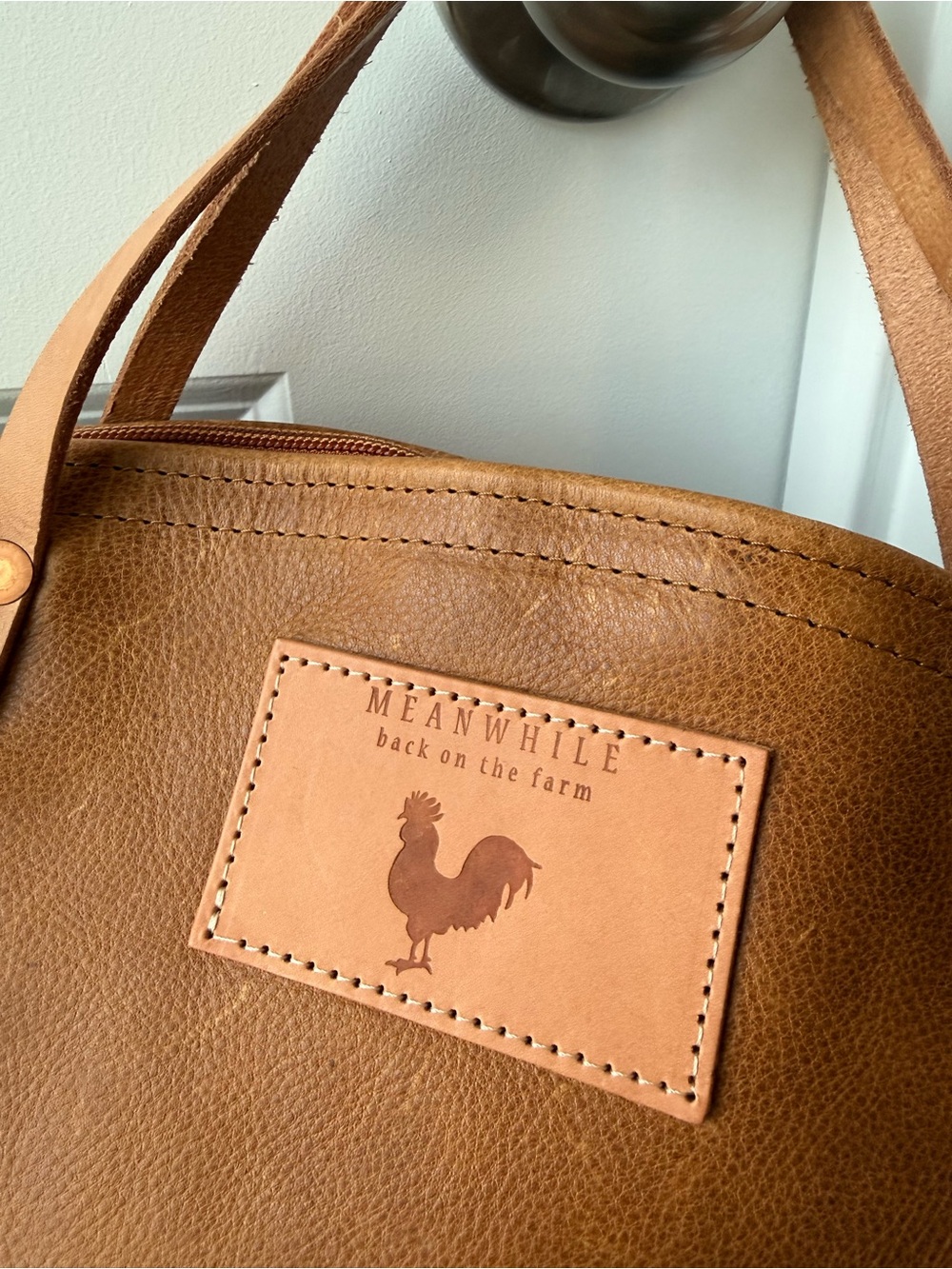 Meanwhile Back on the Farm Convertible Shoulder Bag / Backpack - Picture 3 of 16